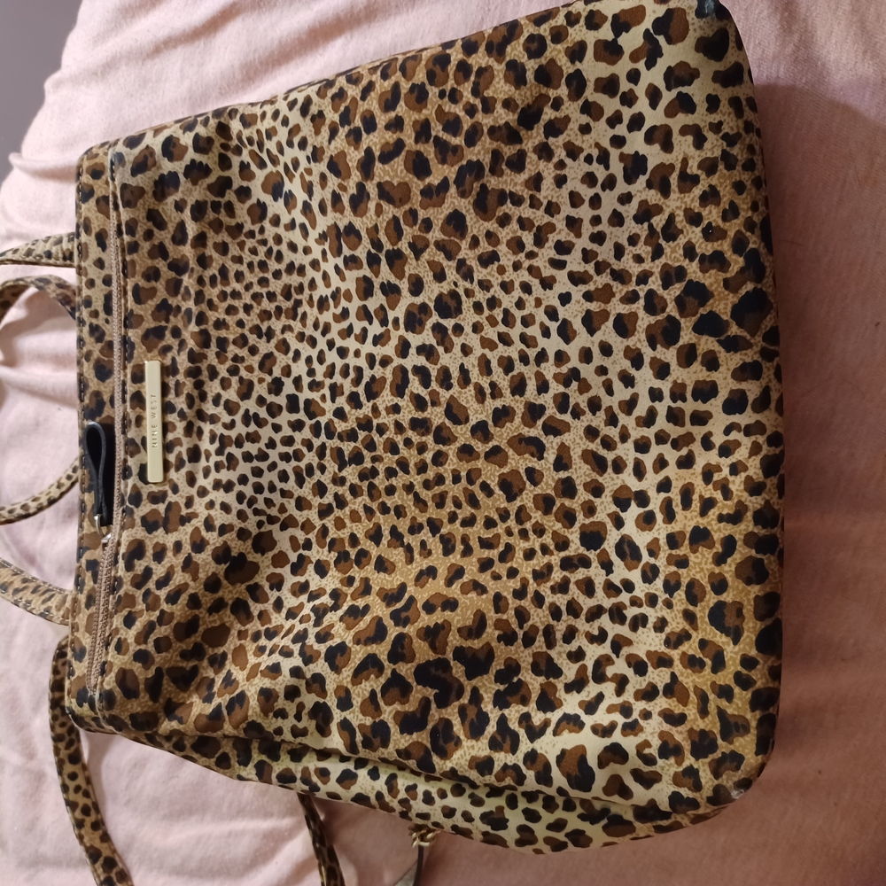 Leopard Print Tote Bag